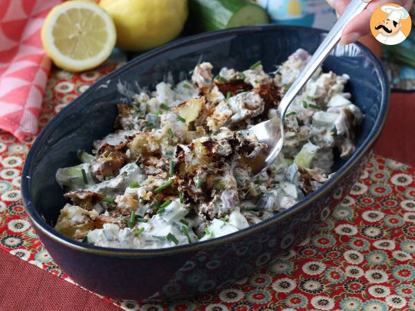 Komkommer en krokante aardappelsalade - Voorbereiding stap 7