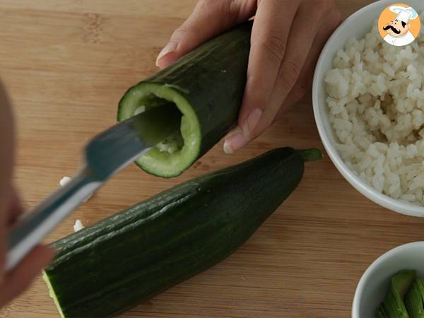 Komkommer Makis - Voorbereiding stap 3