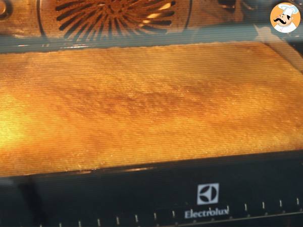 Portugese sinaasappelrolcake - Torta de laranja - Voorbereiding stap 4