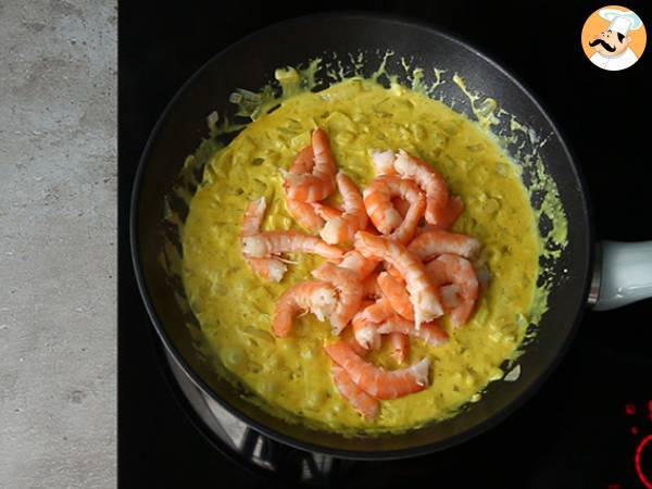 Express garnalencurry met kokosmelk - Voorbereiding stap 3