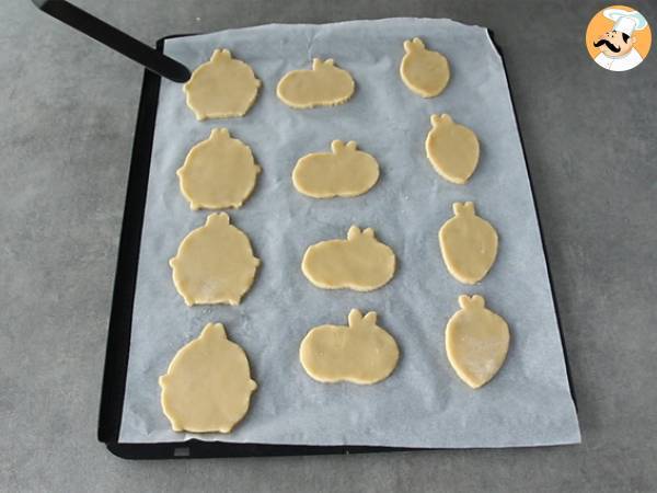 Molang Halloween zandkoekjes - Voorbereiding stap 4