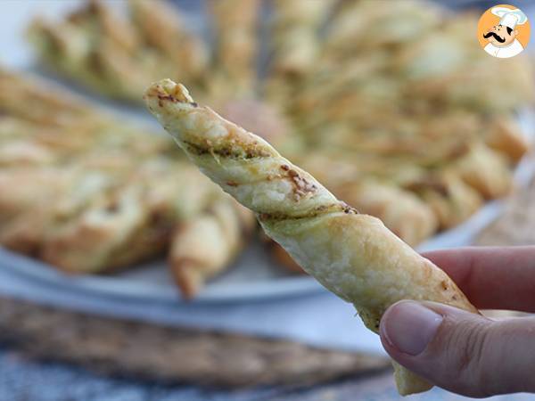 Pesto bladerdeeg met zonneschijn - Voorbereiding stap 5