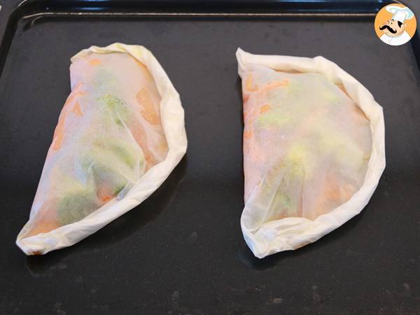 Kip in een papillote (makkelijk en gezond) - Voorbereiding stap 4