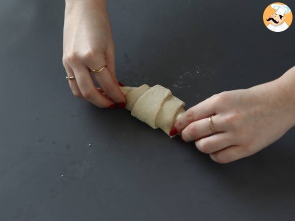 Ultra-gourmet, super-makkelijke crookies. De perfecte combinatie van croissant en koekje! - Voorbereiding stap 6