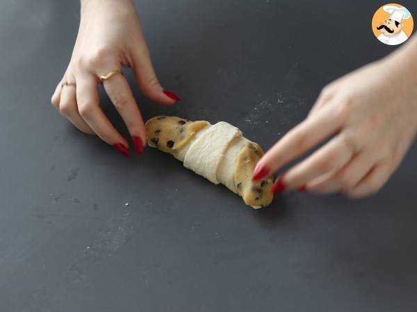 Ultra-gourmet, super-makkelijke crookies. De perfecte combinatie van croissant en koekje! - Voorbereiding stap 7