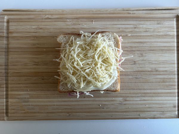 Croque monsieur met Air Fryer - Voorbereiding stap 4