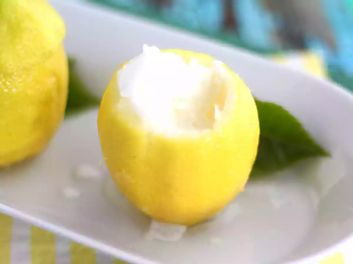 Frosted lemon, een verfrissende sorbet - foto 3