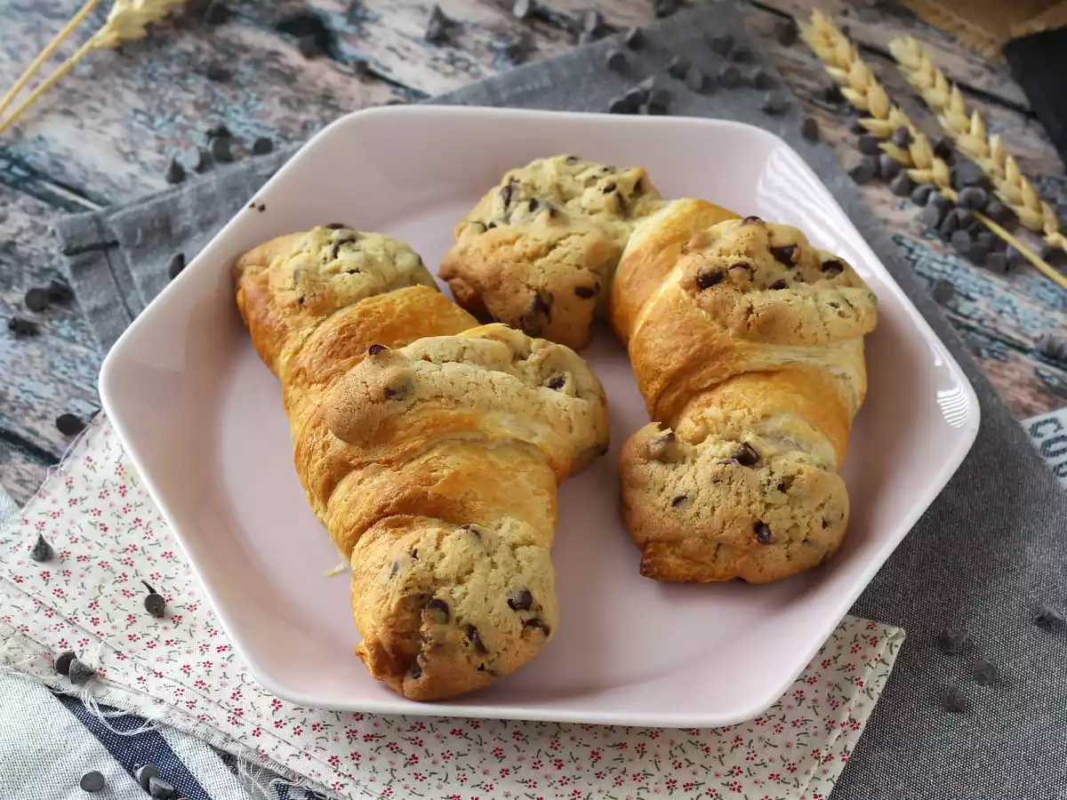 Ultra-gourmet, super-makkelijke crookies. De perfecte combinatie van croissant en koekje! - foto 4